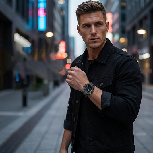 ⌚ LIMITED-TIME 50% OFF! ✨ Men's Waterproof Sports Watch – Dual Display, 3ATM, Shock-Resistant 🏃‍♂️