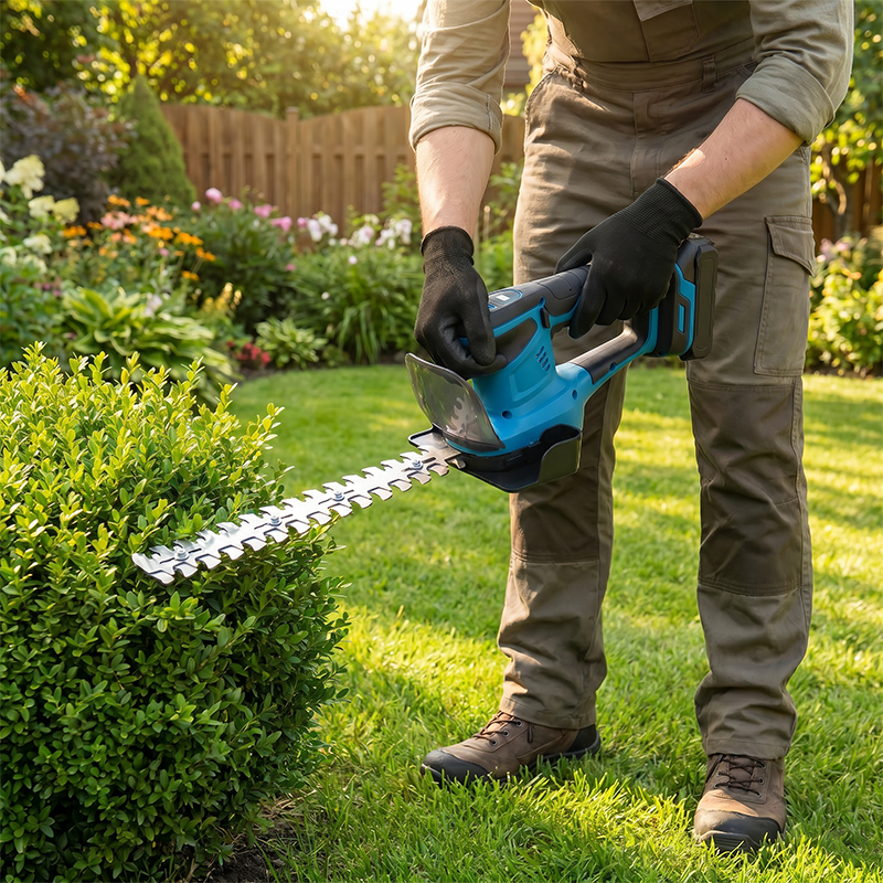 🌿 Advanced 2-in-1 Cordless Garden Trimmer⚡ – 🔋Rechargeable Hedge & Grass Cutter 0 with  🛡️ Dual Safety Lock | 35% OFF + Free Delivery🚚