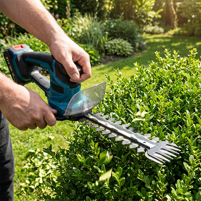 🌿 Advanced 2-in-1 Cordless Garden Trimmer⚡ – 🔋Rechargeable Hedge & Grass Cutter 0 with  🛡️ Dual Safety Lock | 35% OFF + Free Delivery🚚