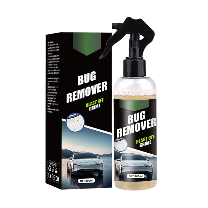 Auto-insectenverwijderaar en -spray