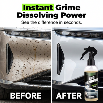 Auto-insectenverwijderaar en -spray
