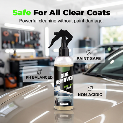 Auto-insectenverwijderaar en -spray