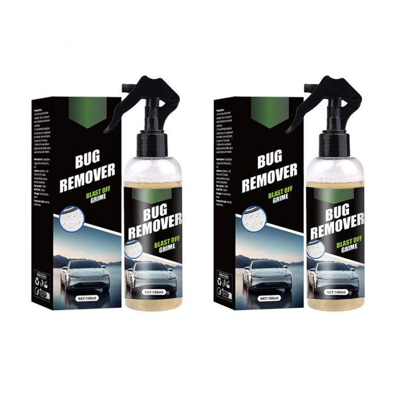 Auto-insectenverwijderaar en -spray