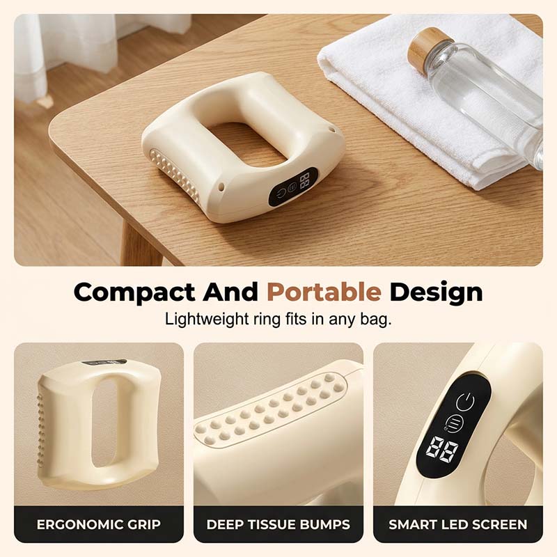 ⏰🎁Draagbare 2-in-1-massageapparaat met fascia-ring