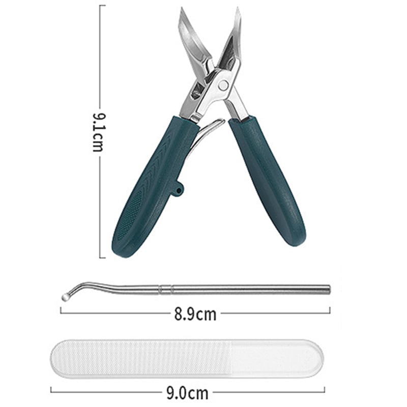 🔥Door podologen aanbevolen nagelknipper – Ergonomisch, schuin ontwerp voor teennagels en ingegroeide nagels – Tijdelijke aanbieding met 50% korting
