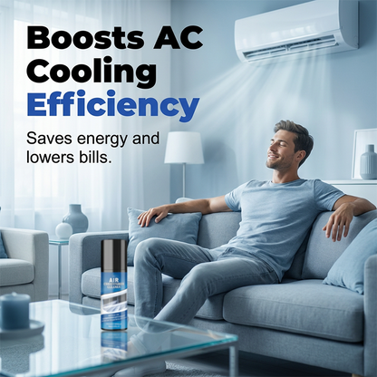 Schuimende reinigingsspray voor airconditioningspirale