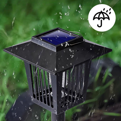 Op zonne-energie werkende 2-in-1 muggenverdelger en tuinlamp