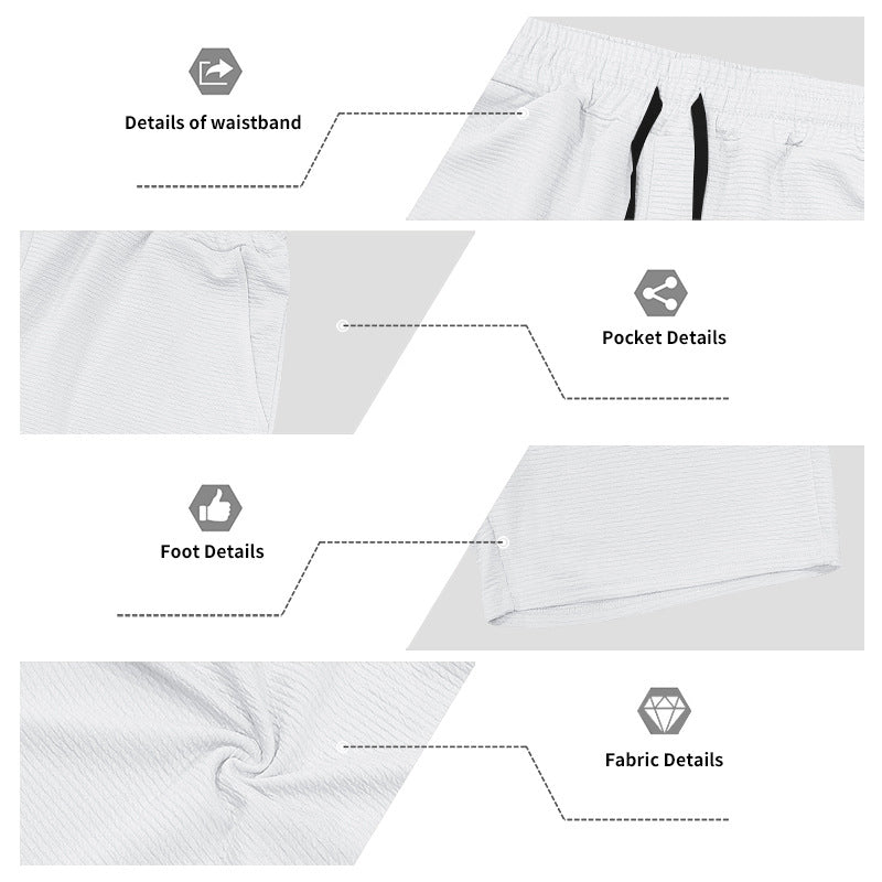 🔥LIMITED TIME 50% OFF!🔥 👕🩳 Men’s Solid Color Short Sleeve Crewneck Outfit – Textured 2-Piece Summer Set✨