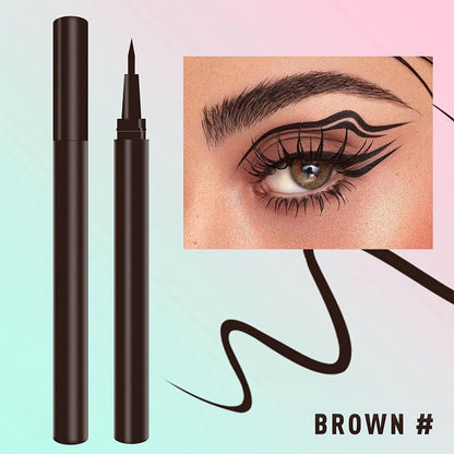 ✨ Waterdichte Vloeibare Eyelinerpen – Nauwkeurig, Langhoudend & Intens Zwart 👁️