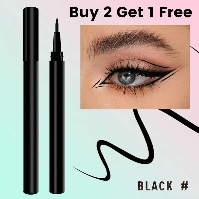 ✨ Waterdichte Vloeibare Eyelinerpen – Nauwkeurig, Langhoudend & Intens Zwart 👁️