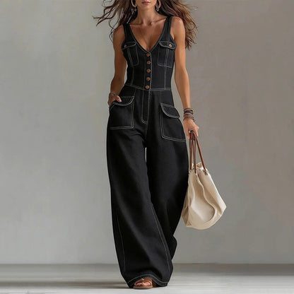 🌸 50% OFF NOW! 🌸 Women's Denim Jumpsuit