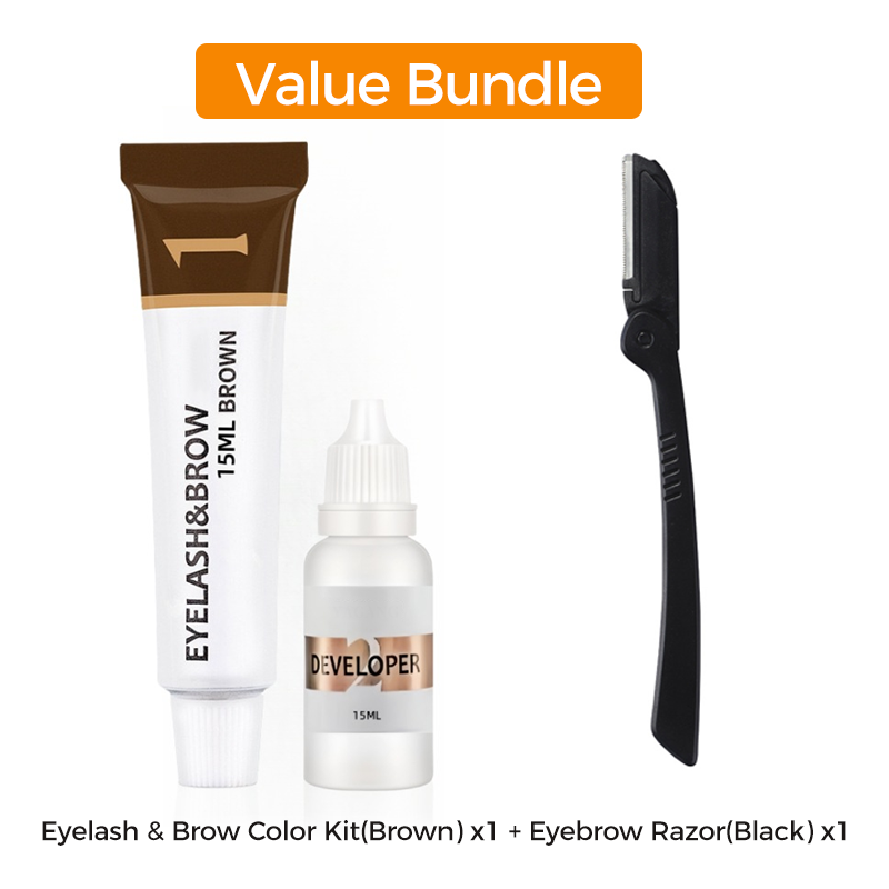 💅✨ Professional Eyelash & Brow Color Kit – Salon Results at Home! | Tint, Define & Enhance 🖌️💕 | No Salon Price Tag 💰🚫