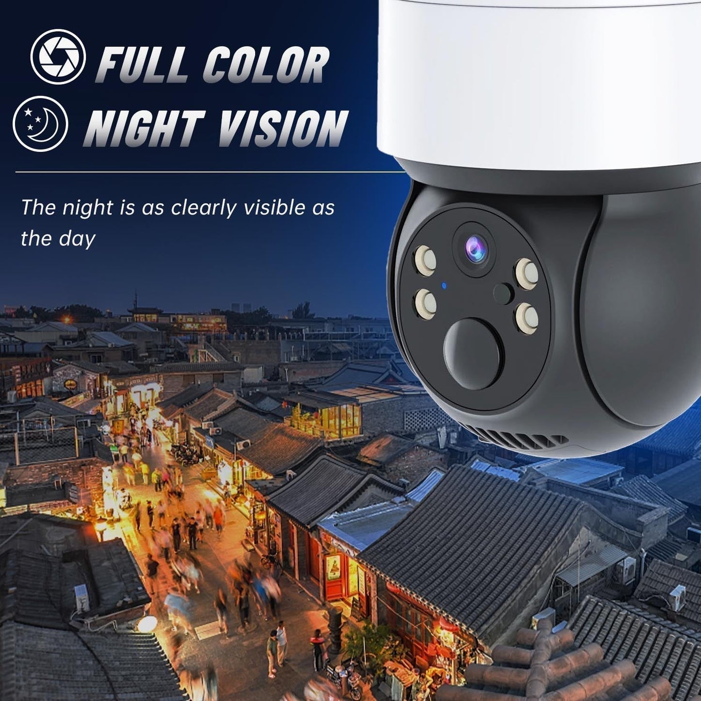 📢📢50% OFF !! ⏰ Solar Surveillance Camera – 1080P HD, motion detection & night vision – wireless, weatherproof & works off-grid – perfect for driveways, gardens or remote areas ☀️