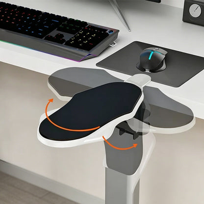 💪 Adjustable Ergonomic Clamp-On Arm Rest | Relieves Arm & Shoulder Fatigue, Fits Any Desk ✅