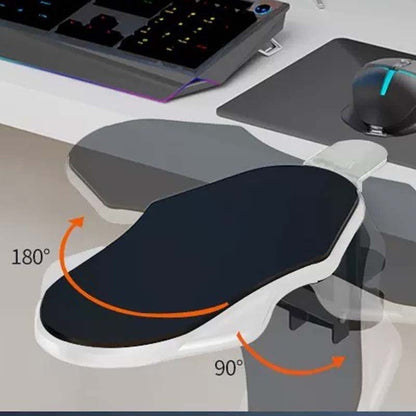 💪 Adjustable Ergonomic Clamp-On Arm Rest | Relieves Arm & Shoulder Fatigue, Fits Any Desk ✅