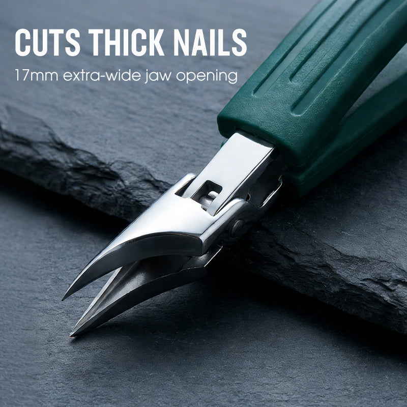 ✂️ BUY 2 GET 1 FREE! 🦶 Wide Jaw Opening Nail Clippers for Thick Nails – Sharp blades & easy grip – Perfect for seniors, diabetics or tough toenails – safe and precise ✨🩹