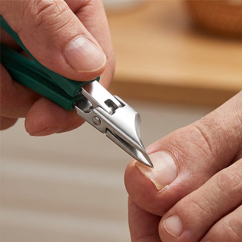 ✂️ BUY 2 GET 1 FREE! 🦶 Wide Jaw Opening Nail Clippers for Thick Nails – Sharp blades & easy grip – Perfect for seniors, diabetics or tough toenails – safe and precise ✨🩹