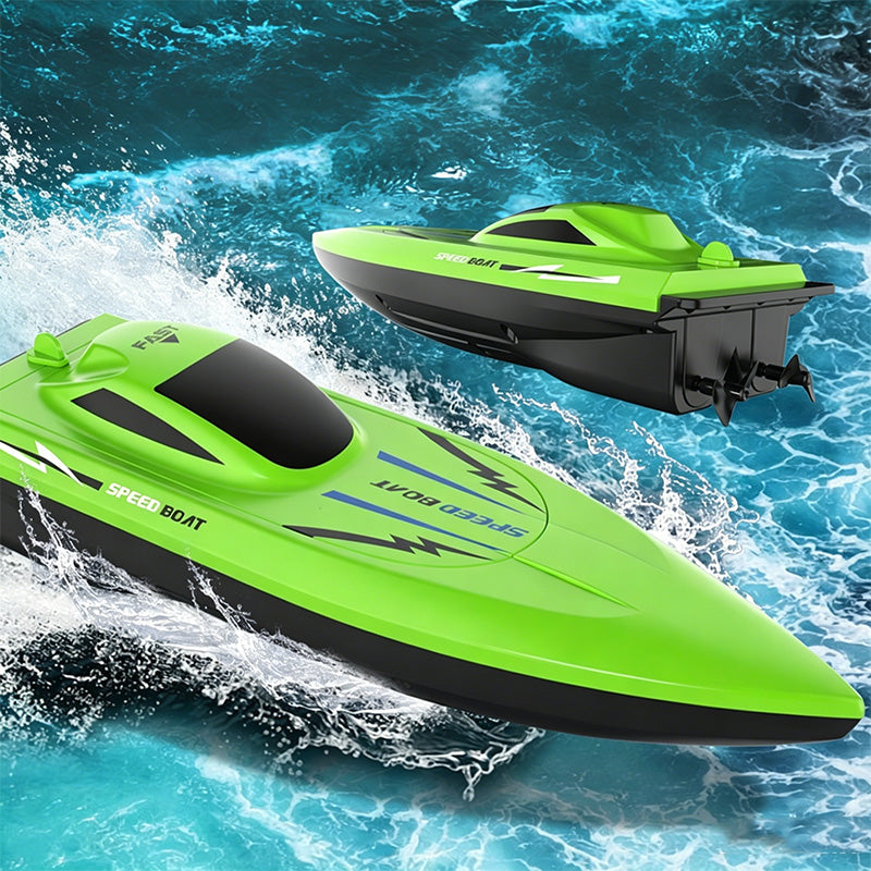 🎮HALVE PRIJS🚢2,4 GHz supersnelle RC-raceboot met dubbele motoren🌊