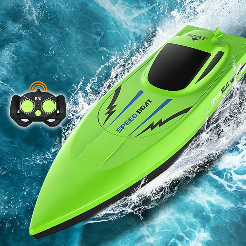 🎮HALVE PRIJS🚢2,4 GHz supersnelle RC-raceboot met dubbele motoren🌊