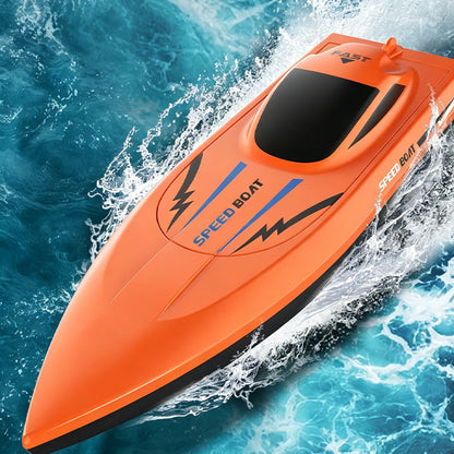 🎮HALVE PRIJS🚢2,4 GHz supersnelle RC-raceboot met dubbele motoren🌊