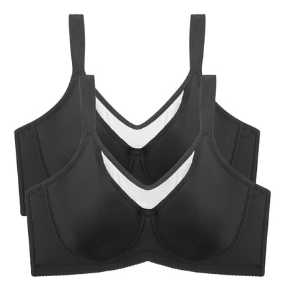 🌸🕊️ Elegante, lichte BH voor dames met volledige bedekking in grote maten 💪📏✨