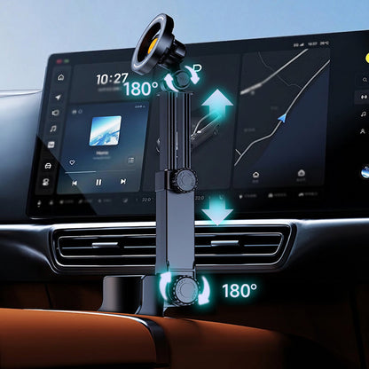🔥Tijdelijke Korting!🚗📱 Auto Telefoonhouder met Krachtige Grip | 🔄Flexibele Arm & 360° Rotatie | Past in Bekerhouder🥤