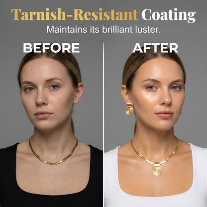 🎁2026 New Arrivals 60% OFF💥Modern Chic Necklace & Earring Set – Gold finish, geometric design & lightweight – perfect for daily elegance or gifting – includes matching pieces for a polished look 💫