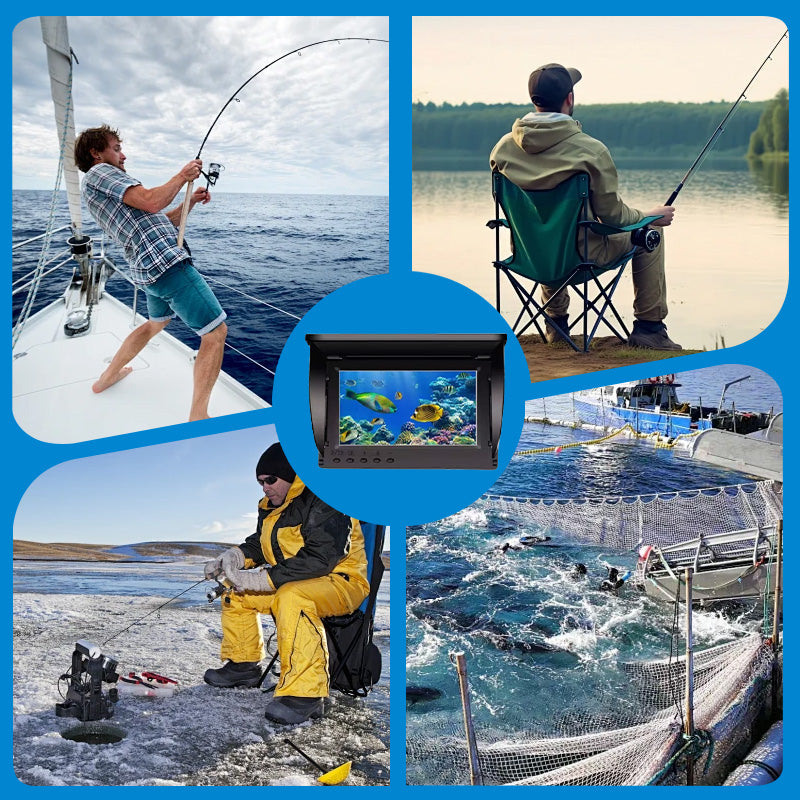 🔥Last Day 49% OFF -🎣Underwater Camera,  HD display, night vision – for ice & sea fishing 🎣📷