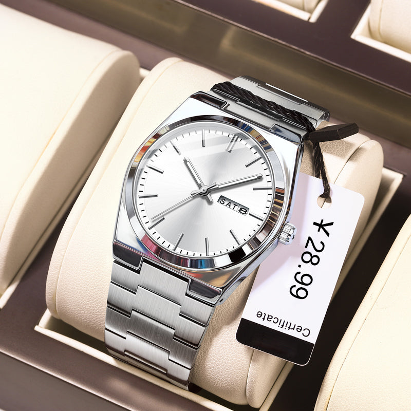 🥳 50% OFF! 🥳 Men’s Quartz Watches & Understated Luxury