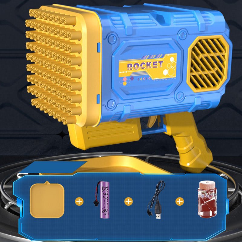 Creatieve automatische bellenblaasmachine met meerdere gaten