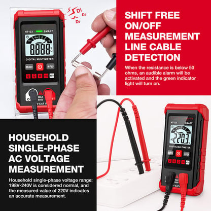 🔥KOOP 2 STUKS EN KRIJG 50% KORTING💝Digitale Multimeter