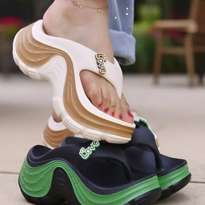 📢📢50% OFF !! ⏰Women's Platform Thong Sandals
