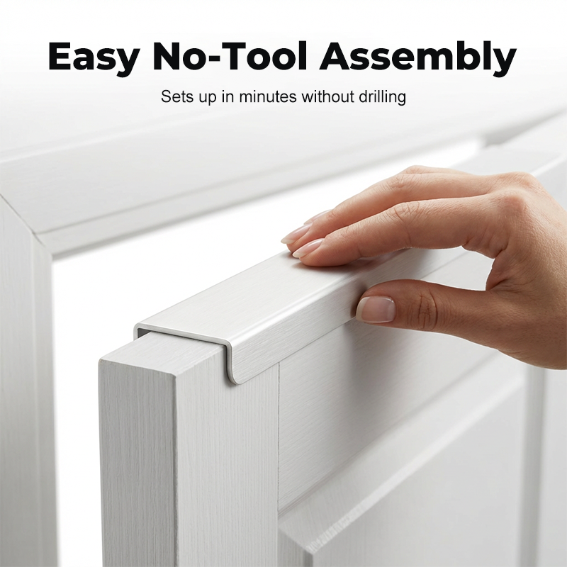Over-the-Door Shoe Rack Organizer – 24 pockets & tool-free install – Fits standard doors, holds up to 24 pairs ✨