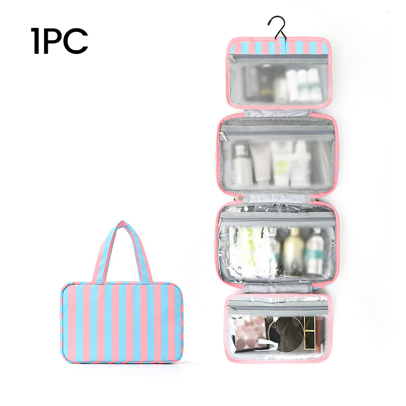 🔥Summer Hot Sales - 59% OFF💞30K+ SOLD!!💝Striped Hanging Travel Toiletry Bag