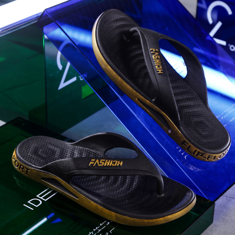 👣New Arrival 50% OFF! ☀️Ultra-Soft Sole Sporty Flip Flops for Men，Ultra-Soft SolePerfect For Beach, Gym & Daily Wear! ☀️🏋️‍♂️🌊