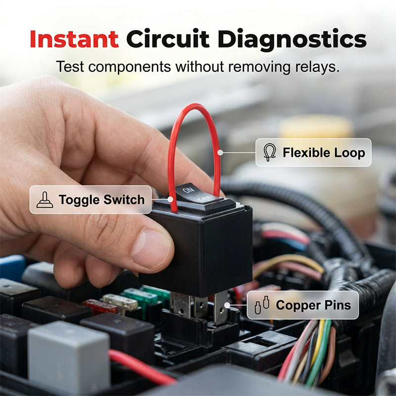 ⏰2026 New Arrivals 50% OFF💥  Automotive Relay Tester and Bypass Jumper Set