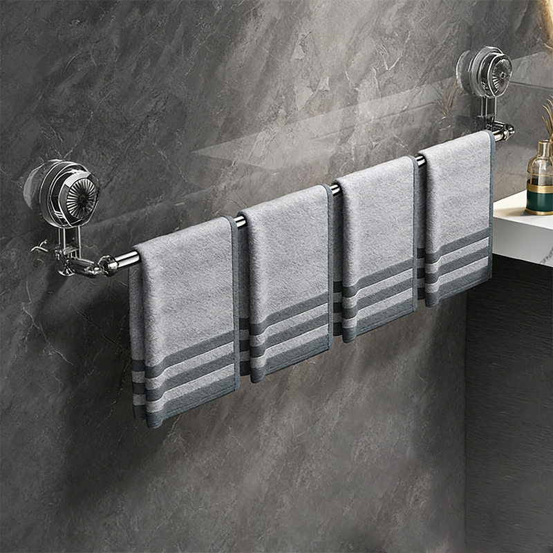 🧼 🔧 50% OFF! No-Drill Retractable Towel Bar – Quick Setup, Adjustable Space & Smooth-Surface Grip 🚿
