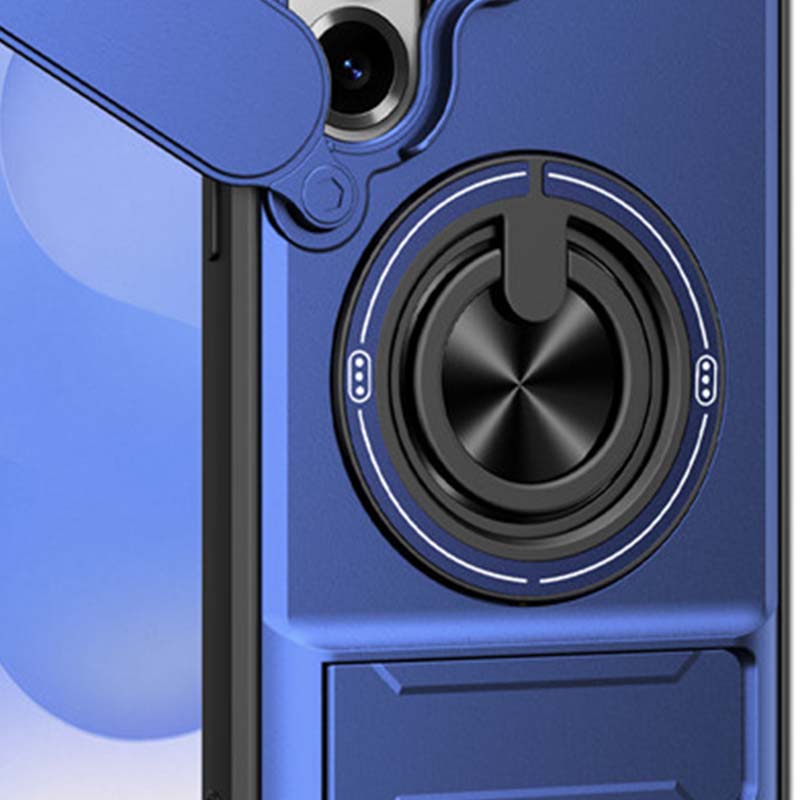 📢📢50% OFF !! ⏰Samsung Phone Cases-Heavy-Duty Case with Camera Cover & Ring Stand