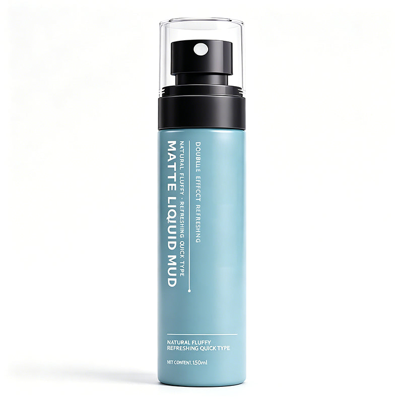 Sneldrogende matte stylingklei spray voor heren