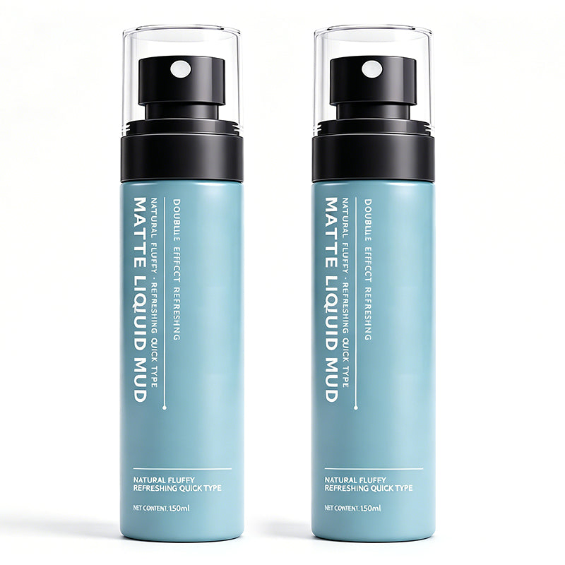 Sneldrogende matte stylingklei spray voor heren