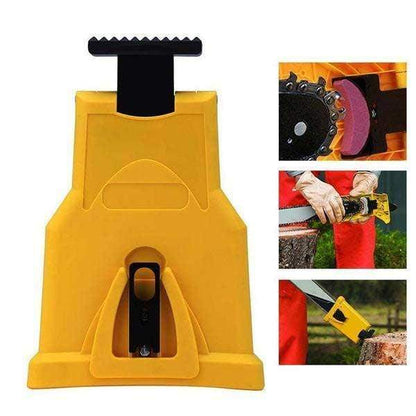 💥 Compacte kettingzaagslijper – snel en nauwkeurig onderhoud voor alle kettingzagen.