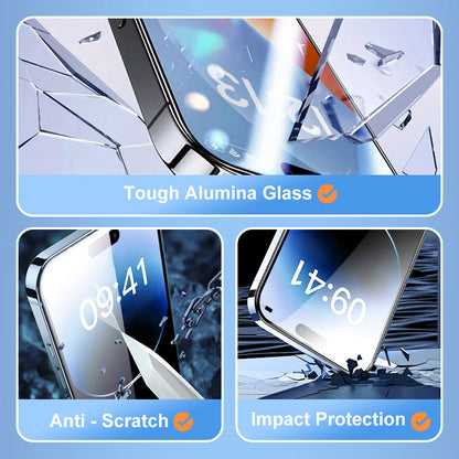 🛡️ Premium 9H Tempered Glass Screen Protector Kit for Phone 11–17 Series ✨   From £7.99 🔥 50% OFF
