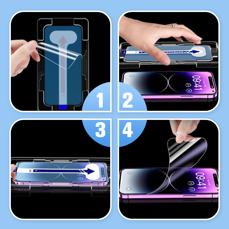 🛡️ Premium 9H Tempered Glass Screen Protector Kit for Phone 11–17 Series ✨   From £7.99 🔥 50% OFF
