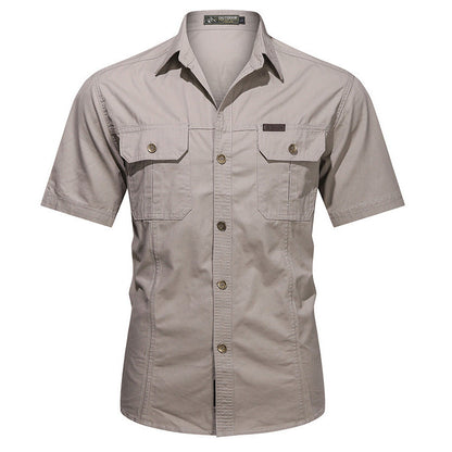 💥 Limited-50% OFF Offer   👕 Men’s Short Sleeve Tactical Shirt – Sleek, Practical & Easy to Style ✨