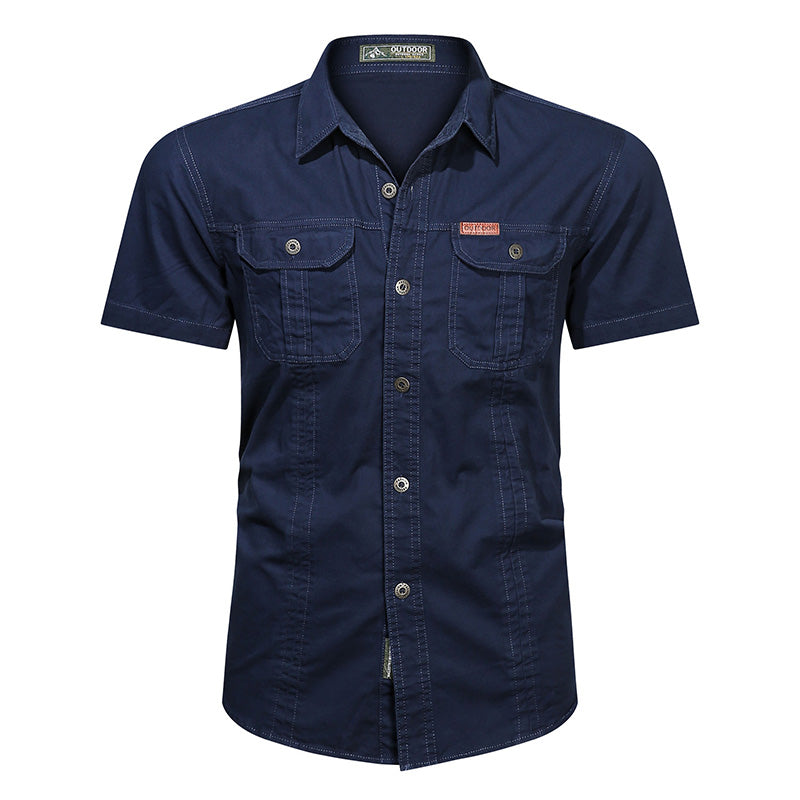 💥 Limited-50% OFF Offer   👕 Men’s Short Sleeve Tactical Shirt – Sleek, Practical & Easy to Style ✨