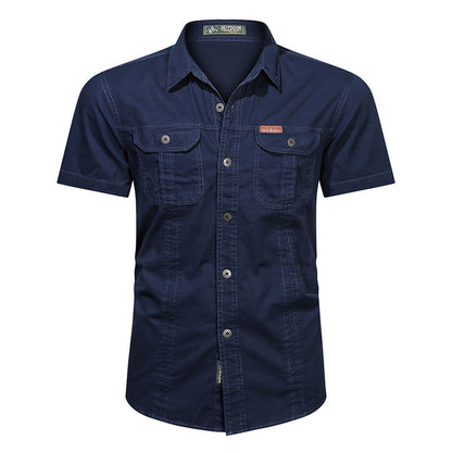 💥 Limited-50% OFF Offer   👕 Men’s Short Sleeve Tactical Shirt – Sleek, Practical & Easy to Style ✨