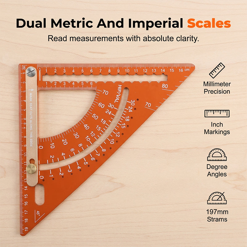 🔥50% OFF📐Precision Woodworking Triangle Square