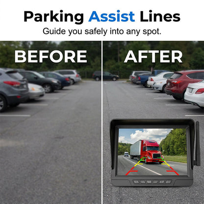 ☀️ Wireless Solar Backup Camera System | Easy Parking for Cars, Trucks & SUVs 🚙
