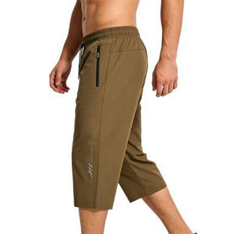 📢📢50% OFF !! ⏰Men's Quick-Dry 3/4 Capri Jogger Pants