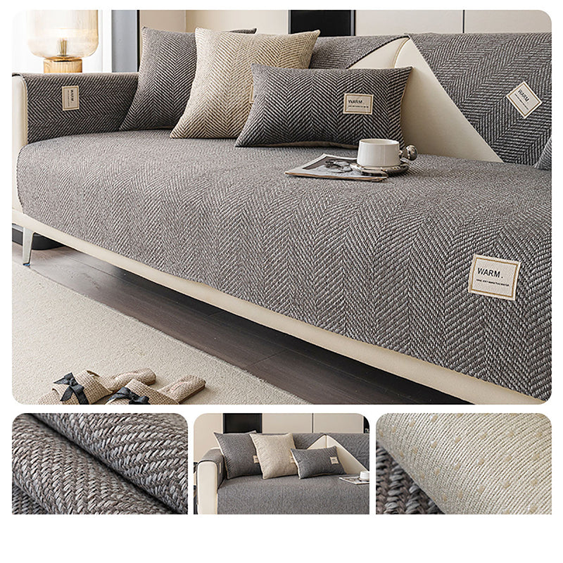 🔥 50% OFF! Modern Herringbone Sofa Cover 🛋️ – Non-Slip, Washable & Stylish Sofa Protection for Pets, Spills & Everyday Wear ✨